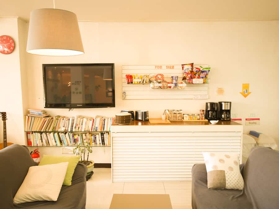 Sitzecke in der Lobby