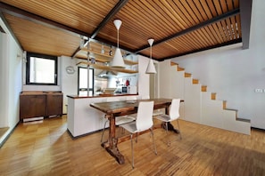 Dining - Rome, historic center, characteristic apartment for 6 (Roma)