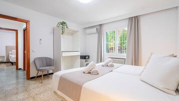 6 chambres, lit parapluie, Wi-Fi gratuit, draps fournis