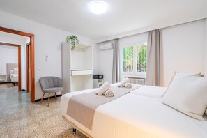 6 habitaciones, cuna de viaje, wifi gratis y ropa de cama 