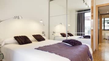 3 slaapkamers, een kluis op de kamer, een strijkplank/strijkijzer