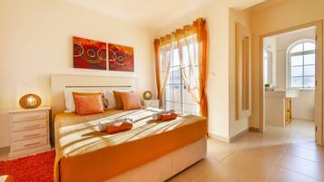 4 bedrooms, iron/ironing board, free WiFi, bed sheets