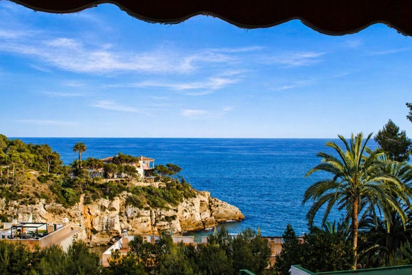 Vista des de l'allotjament