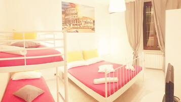 1 bedroom, iron/ironing board, free WiFi, bed sheets