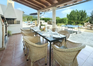 Restaurante al aire libre