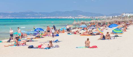 Beach nearby, beach towels