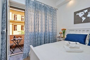 2 dormitorios, tabla de planchar con plancha, wifi gratis y ropa de cama