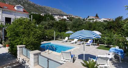 Apartamento en Dubrovnik con piscina y vistas al mar (A3)