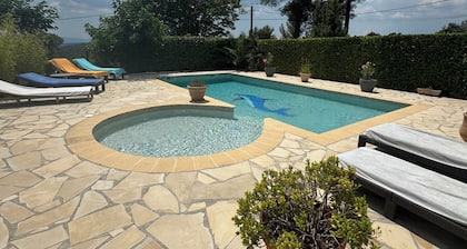 Gîte l’olivade Pour 4 pers piscine privée