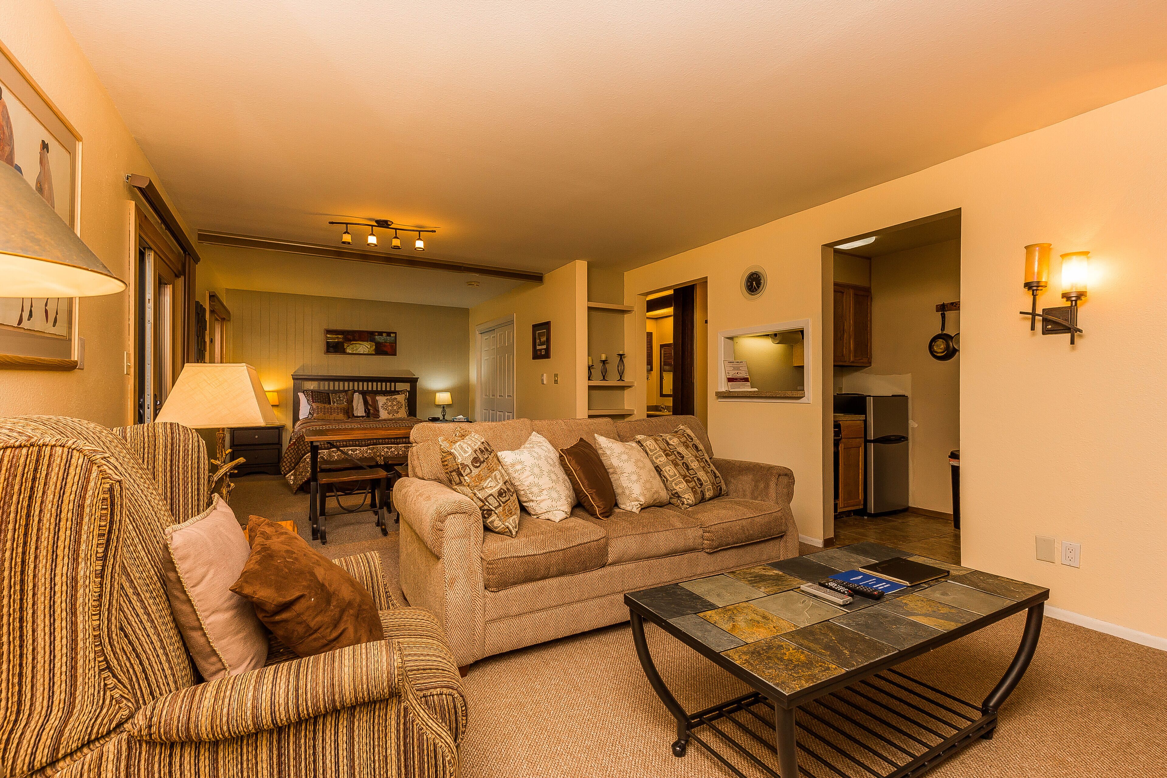 TV, fireplace, DVD player