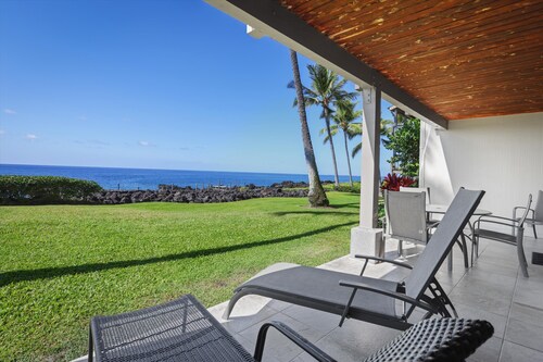 Aloha Condos, Keauhou Kona Surf and Racquet Club, Condo 2-102, Oceanfront