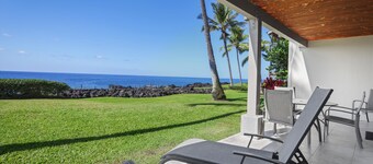 Aloha Condos, Keauhou Kona Surf and Racquet Club, Condo 2-102, Oceanfront