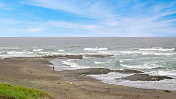 Aan het strand
