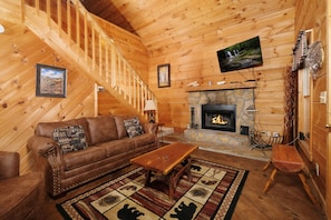 Smart TV, fireplace, video games, DVD player - Hot Tub | Pool Table | Mountain Views | Fireplace (Sevierville)