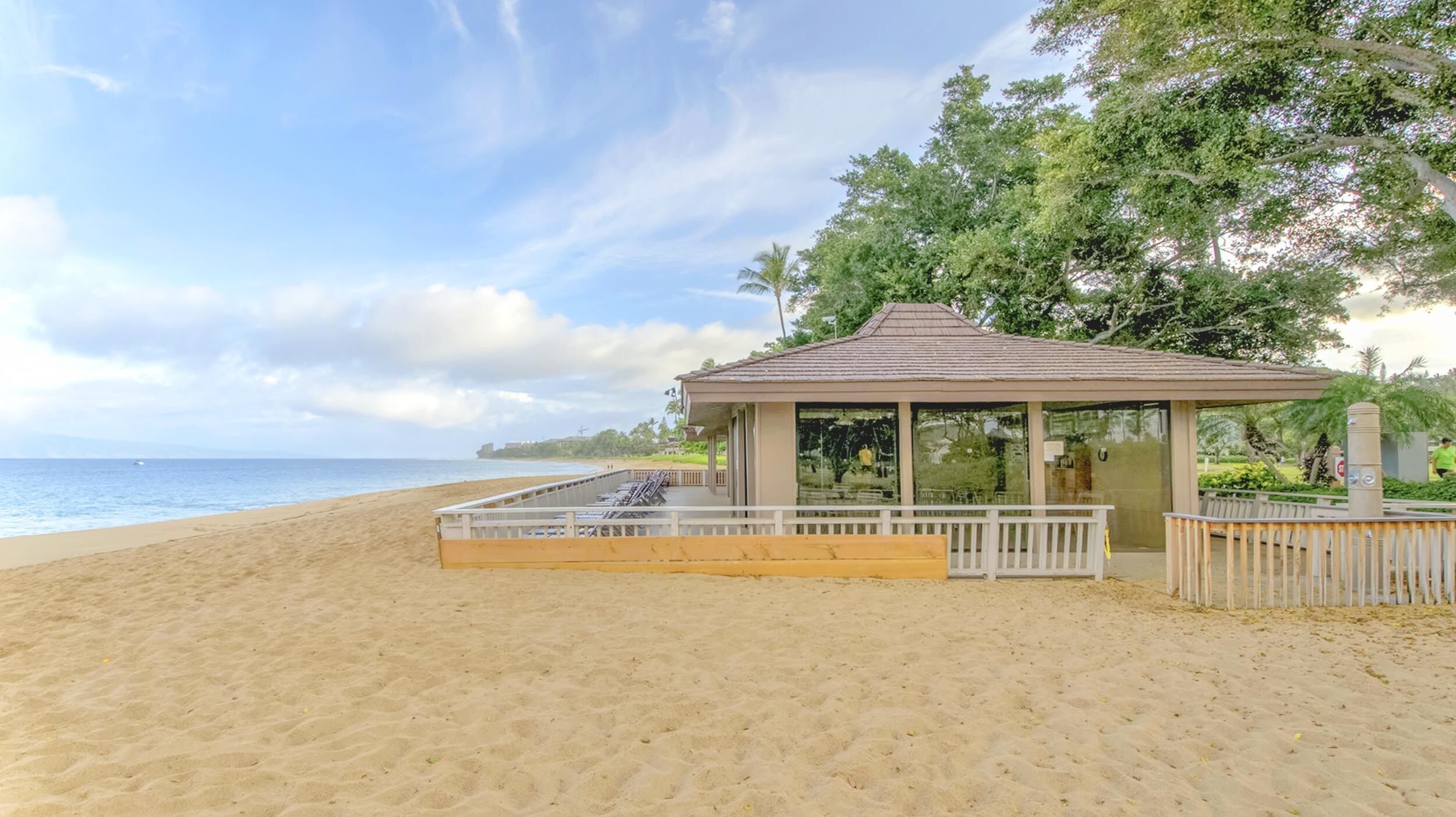 Liegestühle, Strandtücher