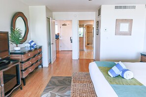 1 bedroom, iron/ironing board, travel crib, free WiFi