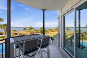 Outdoor dining - 1905 S. Beach Club -Updated in 2025... Outstanding Views! (Hilton Head Island)