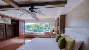 1 slaapkamer, een strijkplank/strijkijzer, gratis internet, beddengoed
