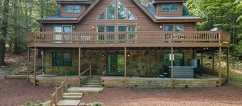 Stonegate-Split Lakefront Home lähellä Deep Creek Lake State Parkia