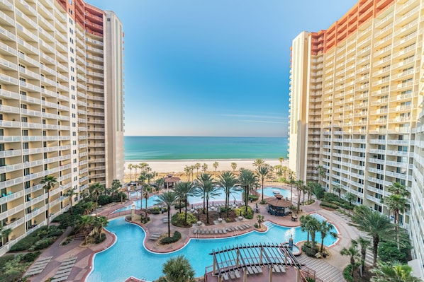 Indoor pool, a heated pool