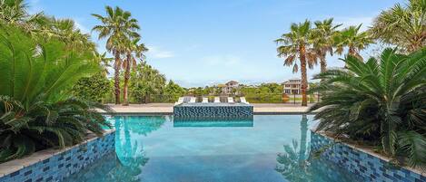 Una piscina climatizada