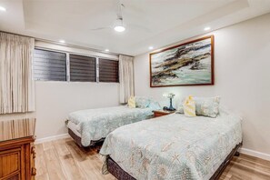 2 slaapkamers, een strijkplank/strijkijzer, gratis wifi, beddengoed