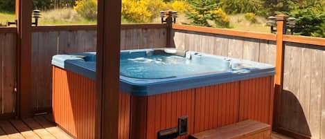 Bain à remous extérieur