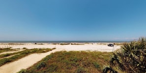 On the beach
