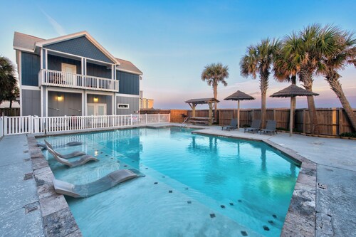 Dog-Friendly, Beachside Retreat with Private Patio and Heated Pool