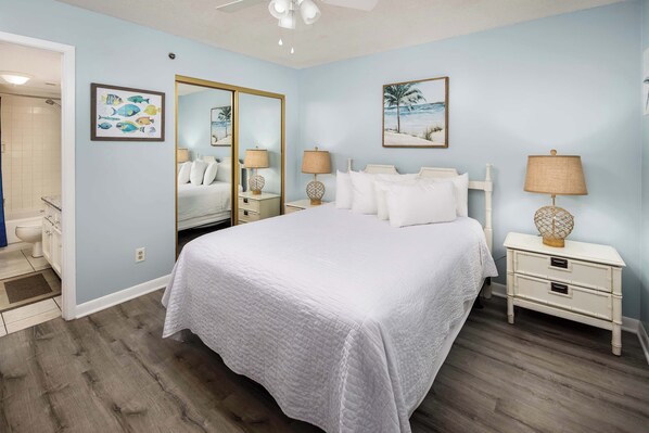 2 bedrooms, desk, iron/ironing board, free WiFi