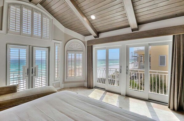 7 bedrooms, iron/ironing board, free Internet, bed sheets - Millenia - Gulf Front Home with Private Pool Space & Ocean Views (Destin)