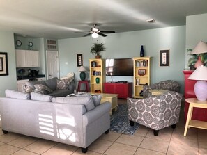 TV, DVD player