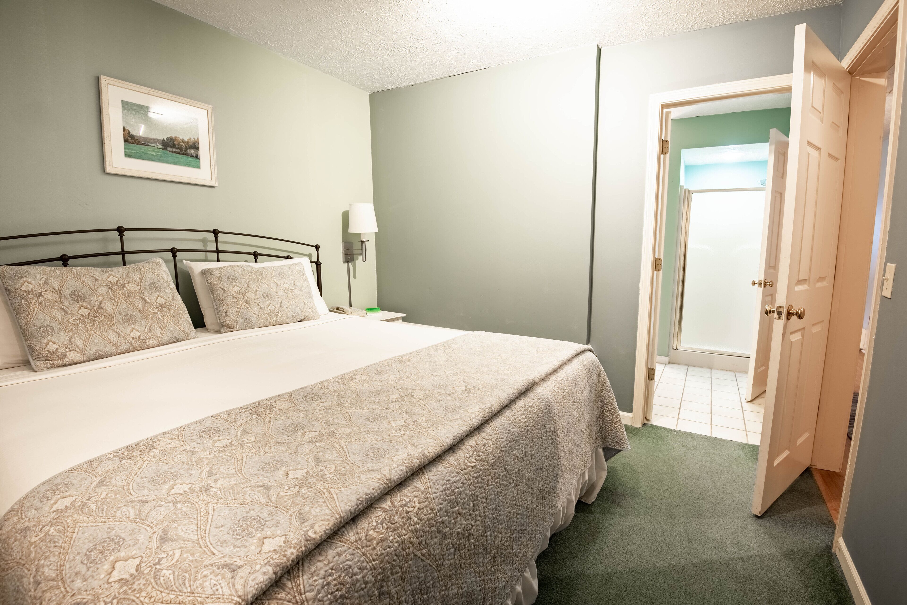 1 makuuhuone, silitysrauta/-lauta, ilmainen Wi-Fi, vuodevaatteet