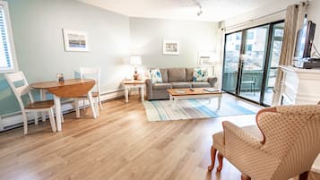 Televisio, takka, DVD-soitin