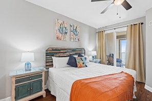 2 bedrooms, travel crib, WiFi, bed sheets