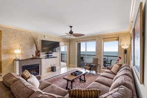 TV, fireplace, DVD player