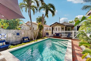 Pool - Breezy Florida Home with Shared Pool, Dog & Snowbird-Friendly - Walk to Beach (Key West)