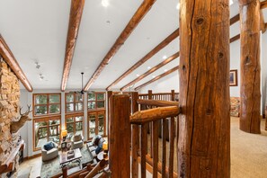 TV, fireplace, DVD player - Ski-In/Ski-out Penthouse in River Run w/Mountain Views from Private Balconies (Keystone)
