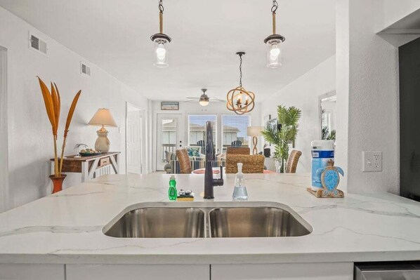 Interior - Newly Renovated Coastal Condo! Ocean Views! Community Game Room! (Port Aransas)