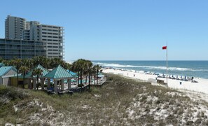 On the beach
