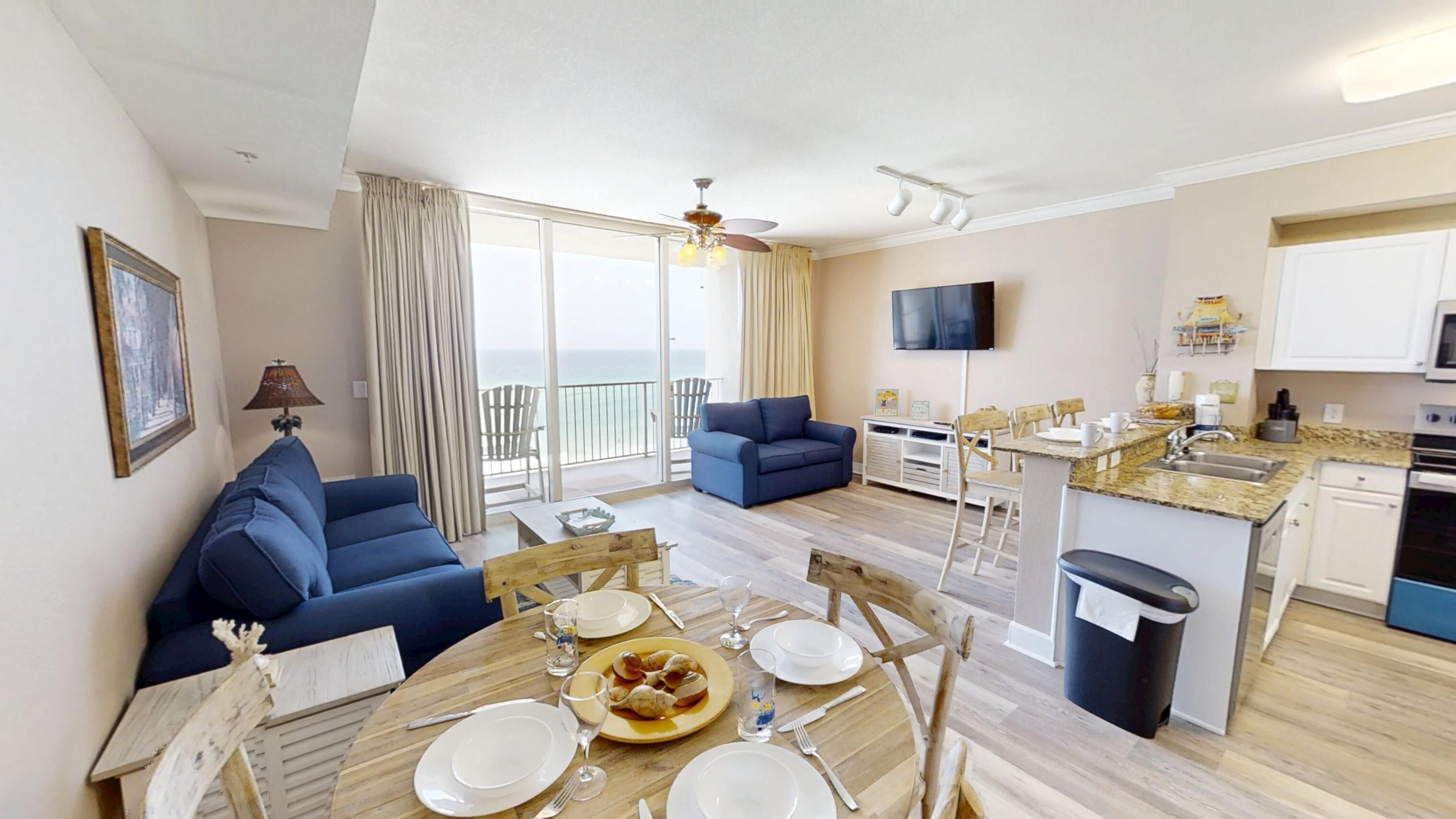 Televisión y reproductor de DVD 