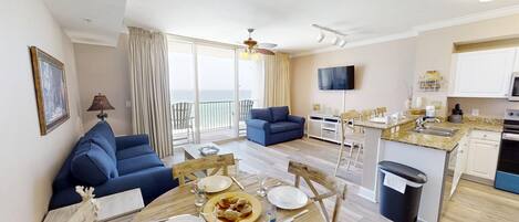 Televisión y reproductor de DVD