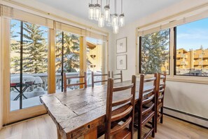 Dining - Spacious Townhome w/ Private Hot Tub & Deck, Short Walk to Peru Lift! (Keystone)