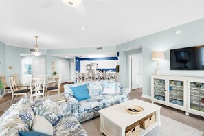 Televisión y reproductor de DVD 