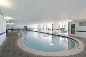 Indoor pool, a heated pool