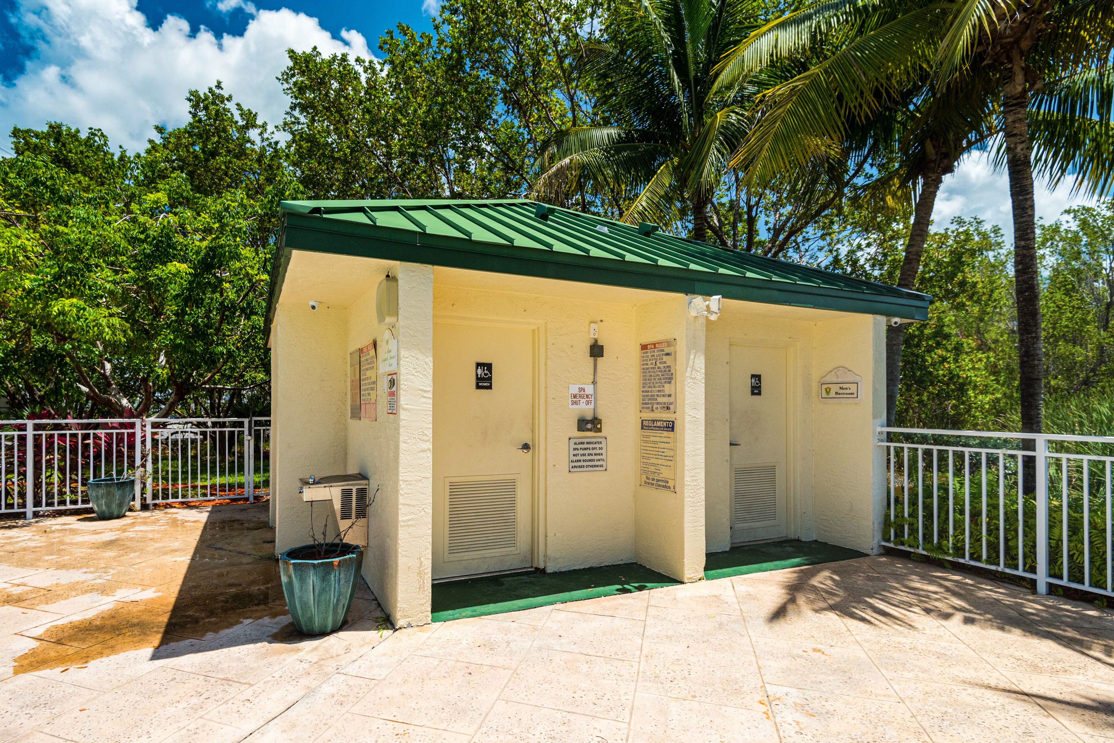 Enceinte de l’hébergement