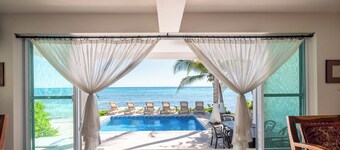 Spacious Beachfront Living on Akumal Bay