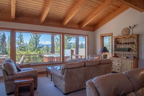 TV, fireplace, DVD player
