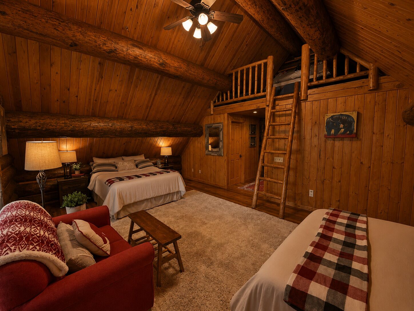 3 bedrooms, iron/ironing board, travel cot, free WiFi