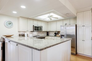 Kühlschrank, Ofen, Herdplatte, Geschirrspüler